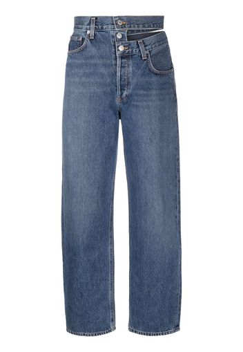 AGOLDE straight-leg jeans - Blu