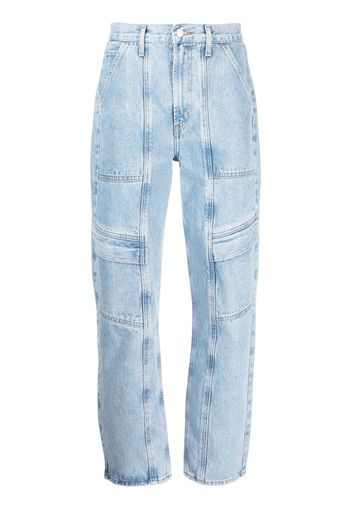 AGOLDE Cooper cargo-pocket detail jeans - Blu