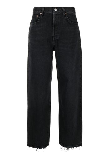 AGOLDE Dara mid-rise baggy jeans - Nero