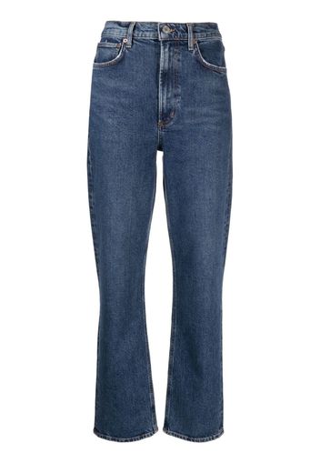 AGOLDE Stovepipe straight-leg jeans - Blu