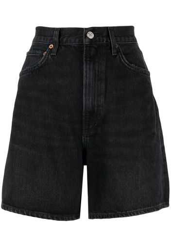 AGOLDE Stella organic-cotton shorts - Nero