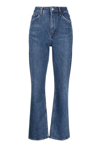 AGOLDE mid-rise straight jeans - Blu