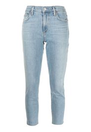 AGOLDE Jeans dritti a vita alta - Blu