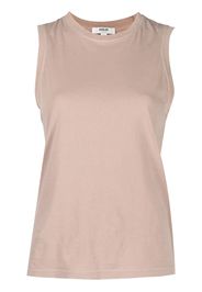 AGOLDE cotton sleeveless tank top - Toni neutri