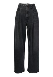 AGOLDE high-waisted wide-leg jeans - Nero
