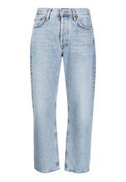 AGOLDE Jeans dritti con vita media - Blu