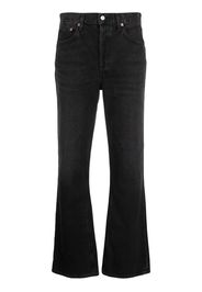 AGOLDE mid-rise straight-leg jeans - Nero