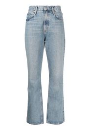 AGOLDE Jeans svasati a vita alta - Blu