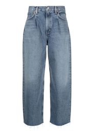 AGOLDE Dagna high-rise straight-leg jeans - Blu