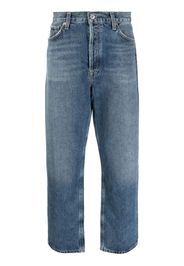 AGOLDE mid-rise straigth-leg jeans - Blu