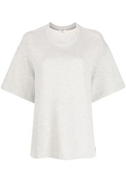 AGOLDE drop-shoulder short-sleeve sweatshirt - Grigio