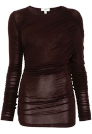 AGOLDE T-shirt Tania Twist - Marrone