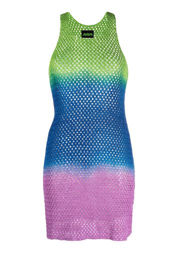 AGR mesh knitted dress - Verde