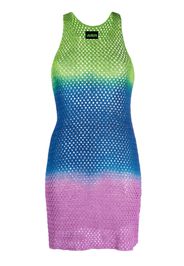 AGR mesh knitted dress - Verde