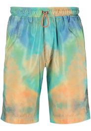 Ahluwalia Shorts sportivi con fantasia tie-dye - Multicolore