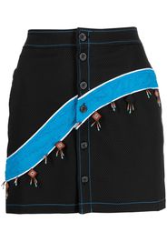 Ahluwalia Priya high-waisted mini skirt - Nero