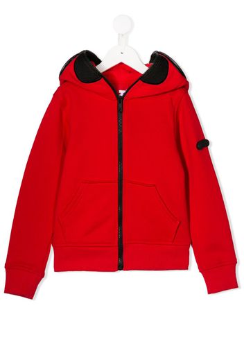 goggle zip up jacket