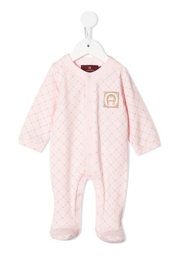 Aigner Kids Tutina con stampa - Rosa