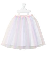 Aigner Kids tulle midi skirt - Rosa