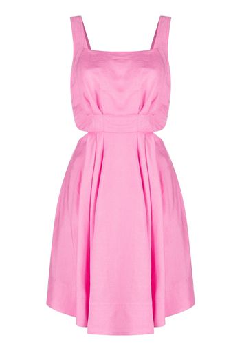 Aje Clara tie back minidress - Rosa