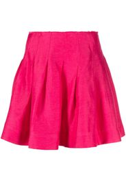 Aje Shelia frayed flared miniskirt - Rosa