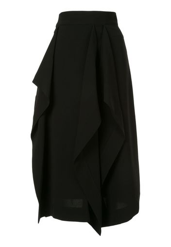 draped design skirt