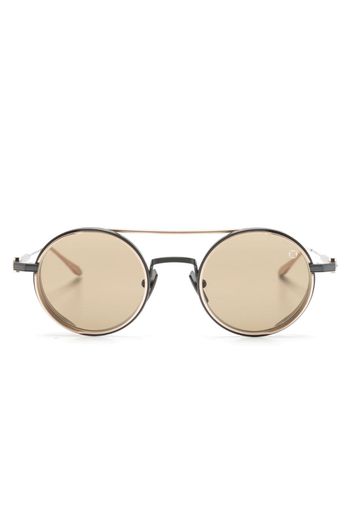 Akoni Eris round-frame sunglasses - Marrone