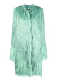 ALABAMA MUSE faux-fur mid-length coat - Verde