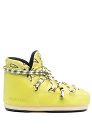 Alanui x Moonboot Stivali con stampa Alanui x Moon Boot - Giallo