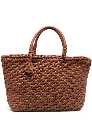 Alanui Borsa tote con design intrecciato - Marrone