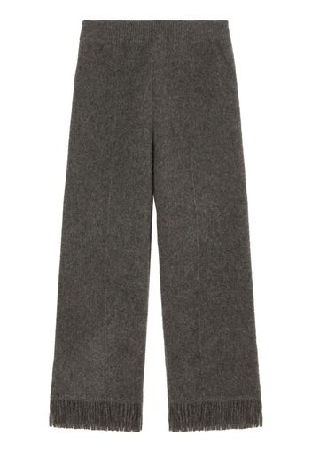 Alanui Pantaloni con frange - Grigio