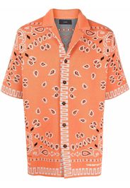 Alanui bandana-print shirt - Arancione