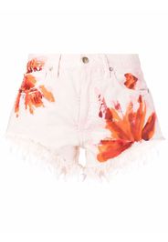 Alanui Desert Island denim shorts - Rosa