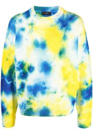 Alanui tie-dye pattern sweatshirt - Giallo