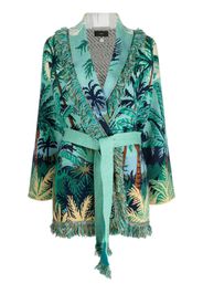 Alanui Natural Sanctuary cashmere cardigan - Blu