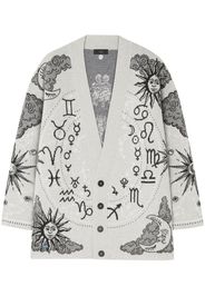 Alanui Cardigan The Twelve Signs - Grigio