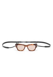 Alanui x JMM Topanga square-frame Sunglasses - Brown