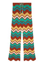 Alanui Pantaloni Kaleidoscopic - Blu