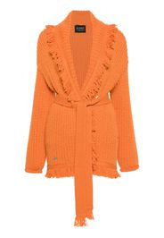 Alanui Finest fringe-edge cardigan - Arancione