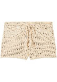 Alanui Shorts Conch Shell - Toni neutri