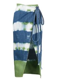 Alanui Gonna a portafoglio Magic Journey denim - Blu