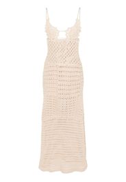 Alanui A Love Letter To India dress - Toni neutri