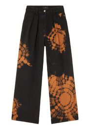 Alanui Jeans a gamba ampia - Nero