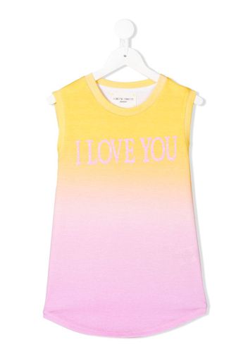 I Love You tank top