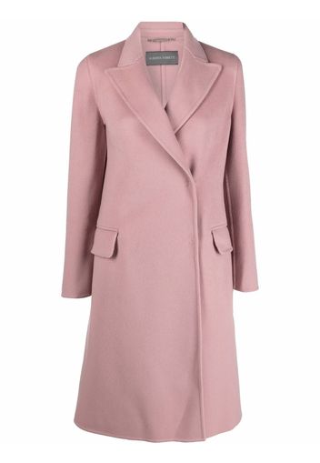 Alberta Ferretti midi single breasted coat - Rosa