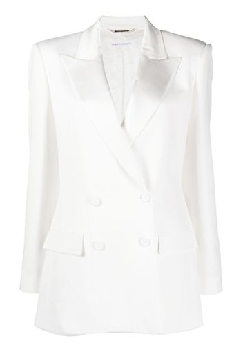 Alberta Ferretti double-breasted tailored blazer - Bianco