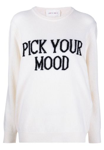 ALBERTA FERRETTI Pick Your Mood knit jumper - Bianco