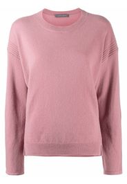 Alberta Ferretti wool drop shoulder jumper - Rosa