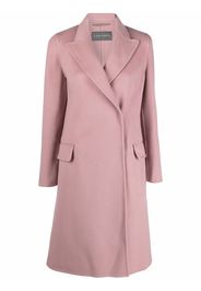 Alberta Ferretti midi single breasted coat - Rosa