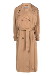 Alberta Ferretti double-breasted trench coat - Marrone